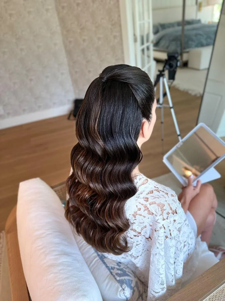 Hair styling by Miriã Cotrim